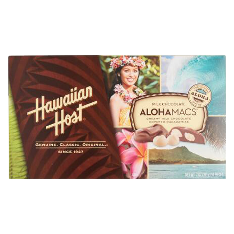 Hawaiian Host Milk Chocolate Covered Macadamia Nuts 7oz - BevMo
