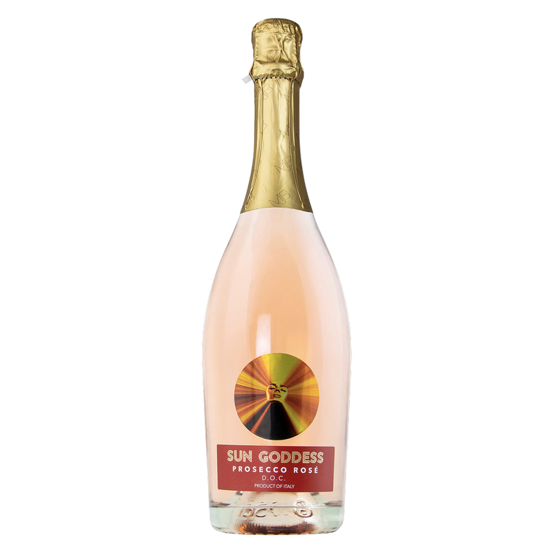 Sun Goddess Prosecco Brut Rose 750ml - Sun Goddess – BevMo!