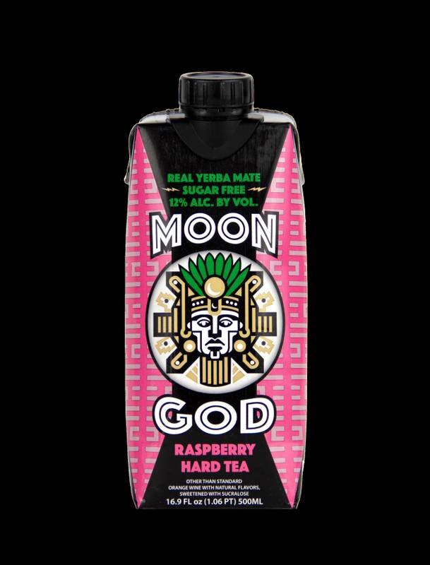 Moon God Raspberry Hard Tea 500ml