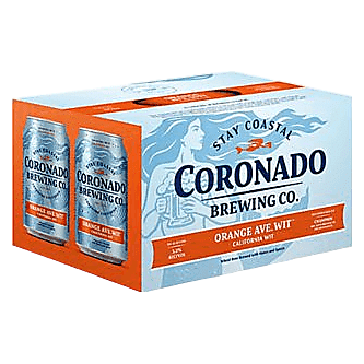 Coronado Brewing Orange Ave Wit 6pk 12oz Can