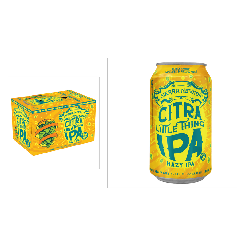 Sierra Nevada Hazy Rotator - Citra Little Thing Hazy IPA 6pk 12oz
