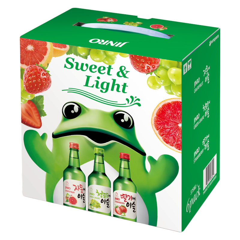 Jinro Assorted Fruit Soju 6pk 375ml - Jinro – BevMo!
