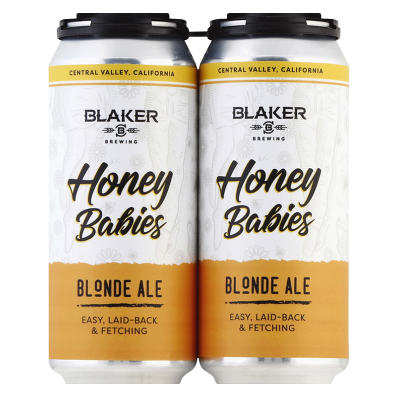 Blaker Brewing Honeybabies Blonde Ale (4PKC 16 OZ)