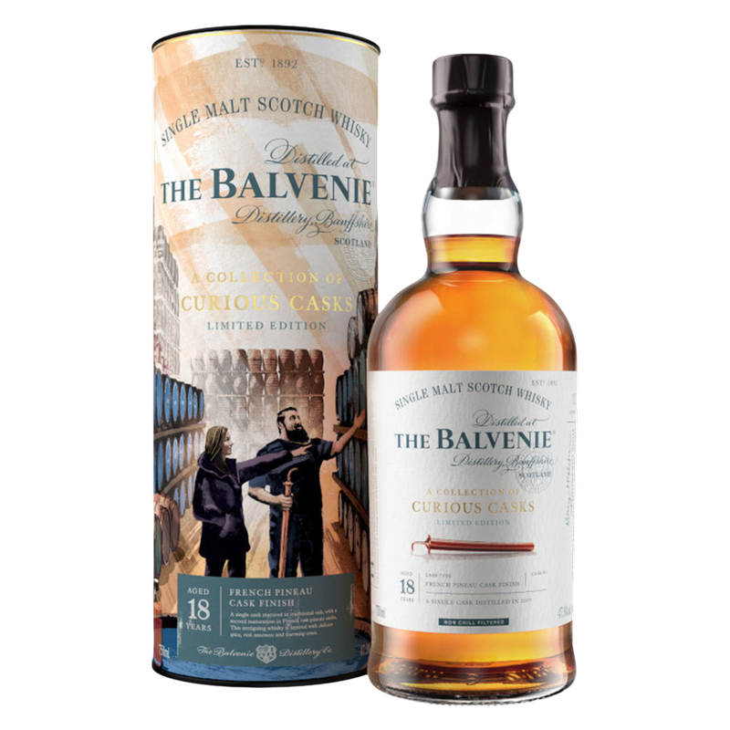 Balvenie French Pineau 18 Year 750ml Bottle - Balvenie – BevMo!