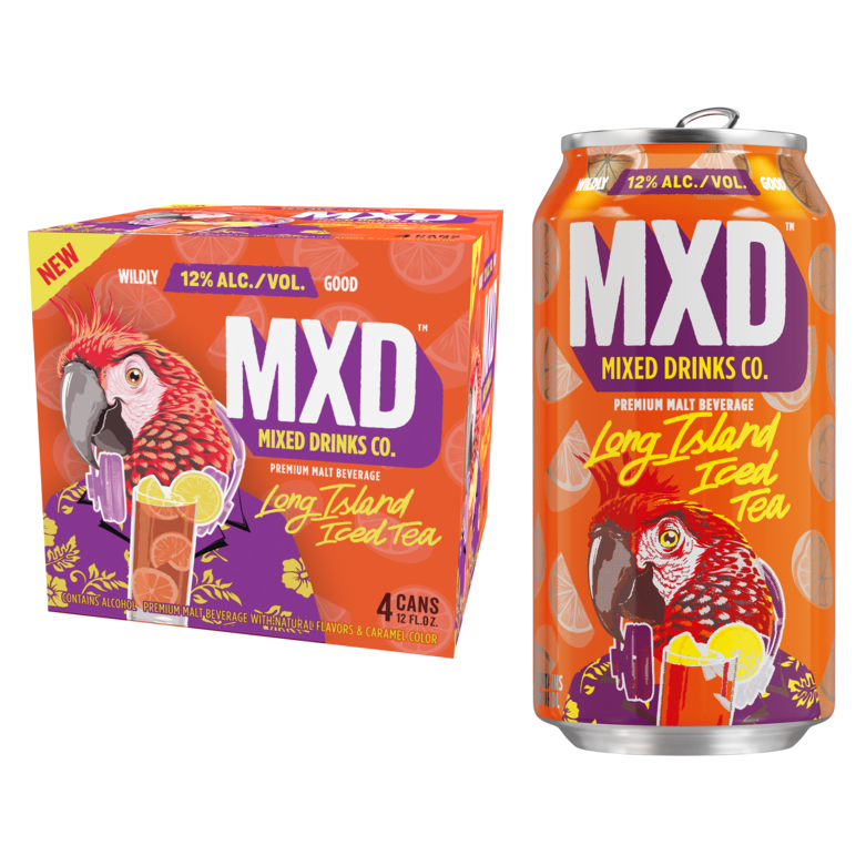 MXD Long Island Iced Tea 4pk 12oz Can 12% ABV - MXD – BevMo!