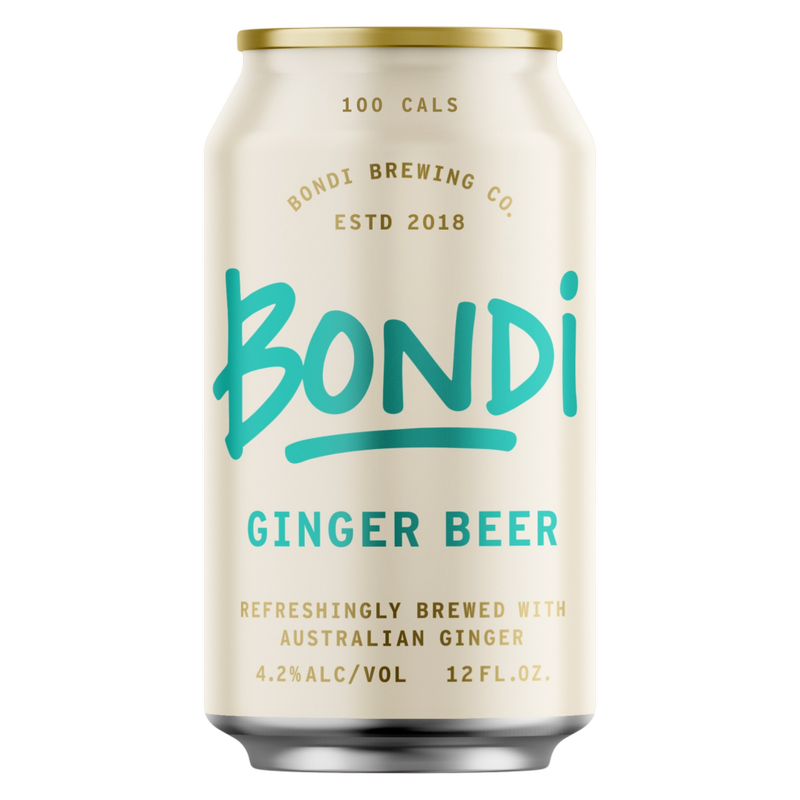 Bondi Australian Ginger Beer 6pk 12oz Can