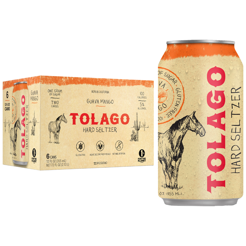 Tolago Guava Mango Hard Seltzer 6pk 12oz Can 5.0% ABV