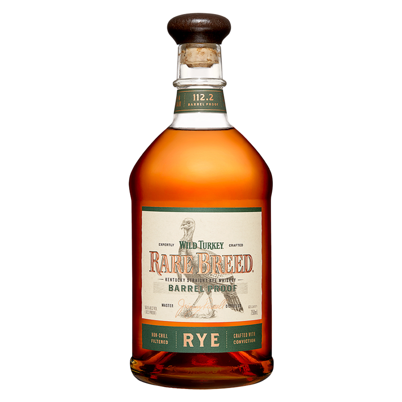 Wild Turkey Rare Breed Barrel Proof Rye 750ml (112 Proof) - Wild Wild Turkey Rare Breed Barrel Proof Rye 750ml (112 Proof) - Wild