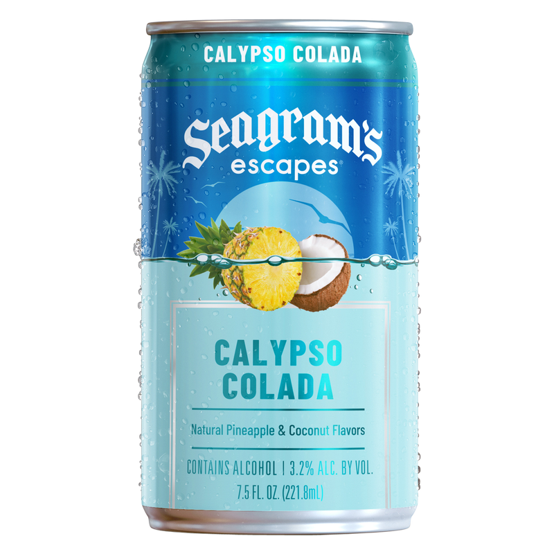 Seagram's Escapes Calypso Colada Single Can ABV - Main Image