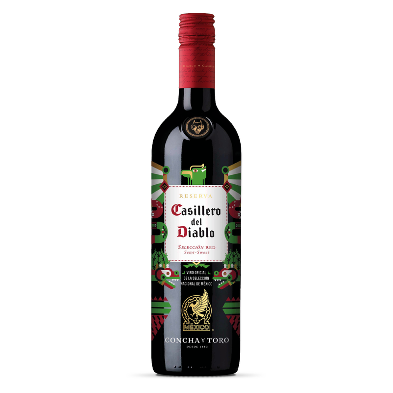 Casillero Del Diablo Seleccion Red Mexican Team 750ml - Cassillero