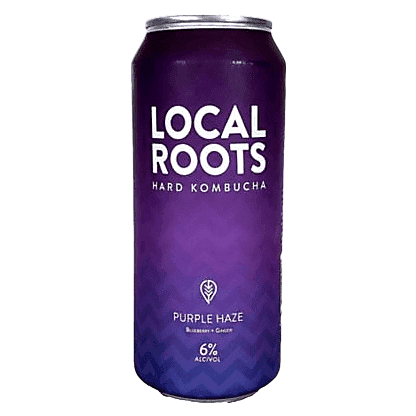 Local Roots Hard Kombucha Purple Haze Single 16oz Can - Local