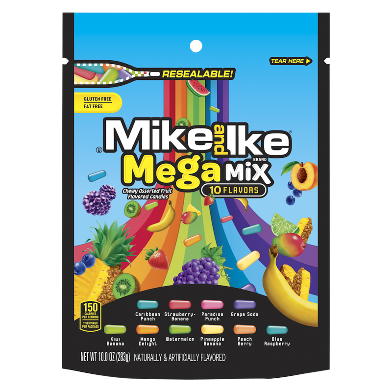 Mike & Ike Mega Mix 10oz - MIKE AND IKE – BevMo!
