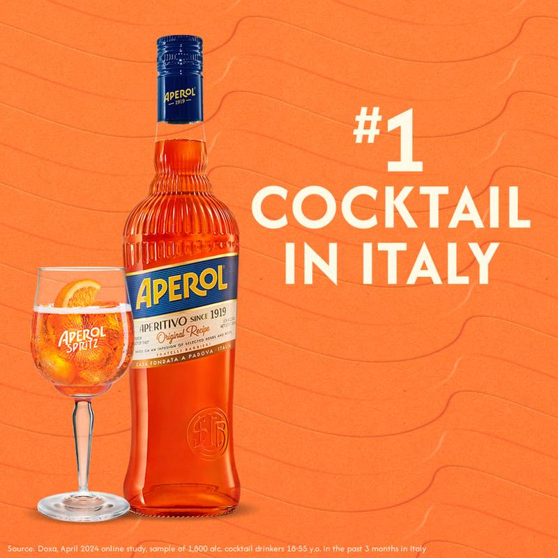 Aperol Aperitivo Liqueur 375ml (22 Proof)