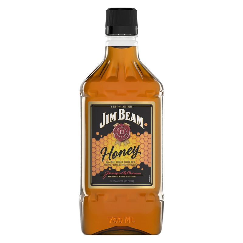 Jim Beam Honey Bourbon Whiskey 750ml (70 Proof) - Jim Beam – BevMo!