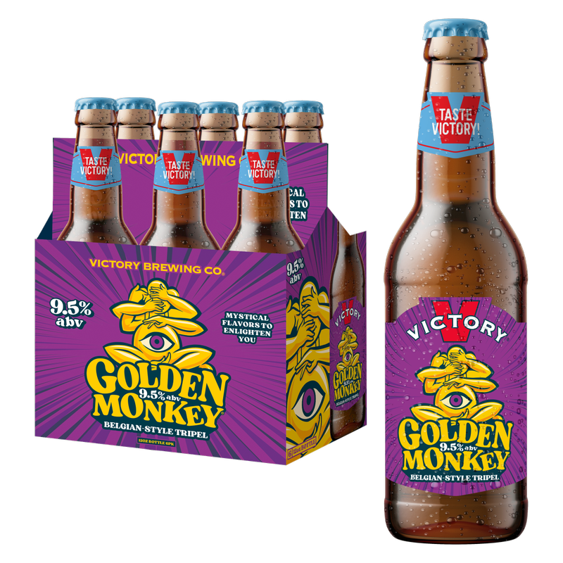 Victory Golden Monkey 6pk 12oz Btl 9.5% ABV - Victory – BevMo! Victory Golden Monkey 6pk 12oz Btl 9.5% ABV - Victory – BevMo!