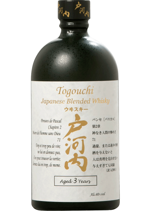 Togouchi 3 Year Japanese Whisky 750ml - Togouchi – BevMo! Togouchi 3 Year Japanese Whisky 750ml - Togouchi – BevMo!