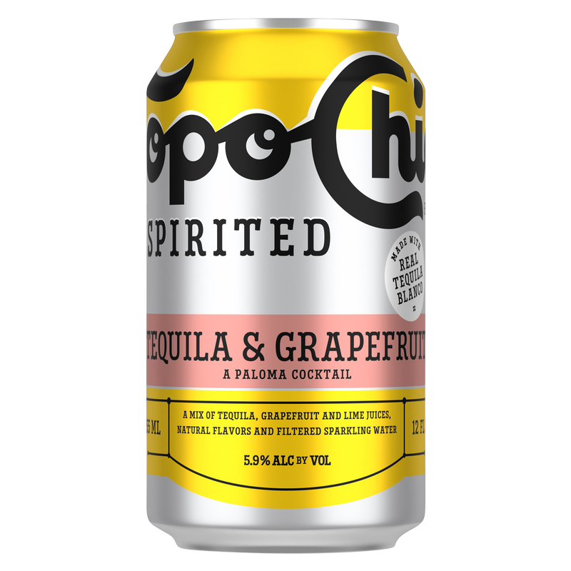 Topo Chico Spirited Tequila & Grapefruit 12oz can 5.9% ABV - Topo