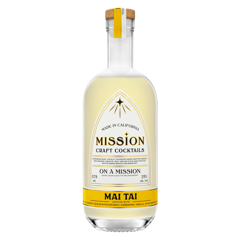 Mission Craft Mai Tai 375ml 25%ABV - Mission Craft Cocktails – BevMo!