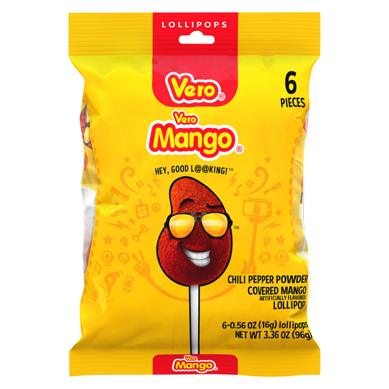 Vero Mango Mango & Chili Lollipop 6ct - Vero – BevMo!