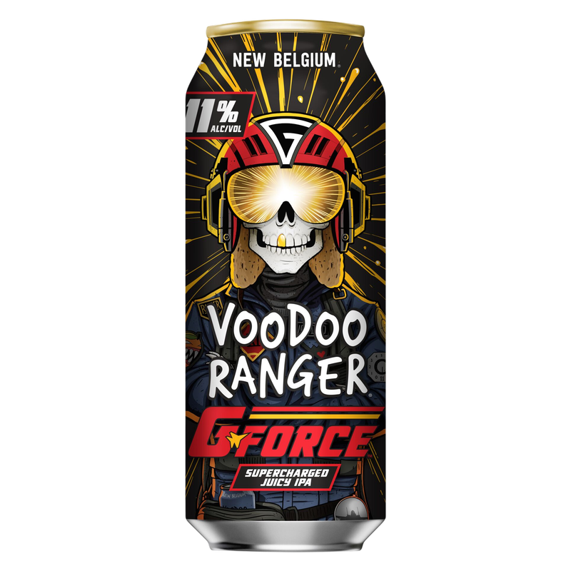 New Belgium Voodoo Ranger G-Force Single 19.2 oz Can 11% ABV - New
