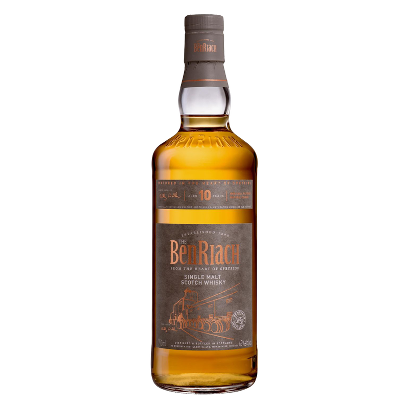 Benriach 10 Yr Single Malt Scotch Whisky 750ml - Benriach – BevMo!