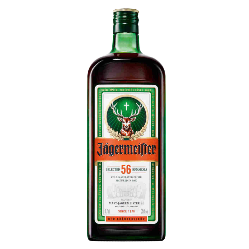 エンリッチド　シャントリ Jagermeister Liqueur 1.75L (70 Proof) - Jagermeister – BevMo!
