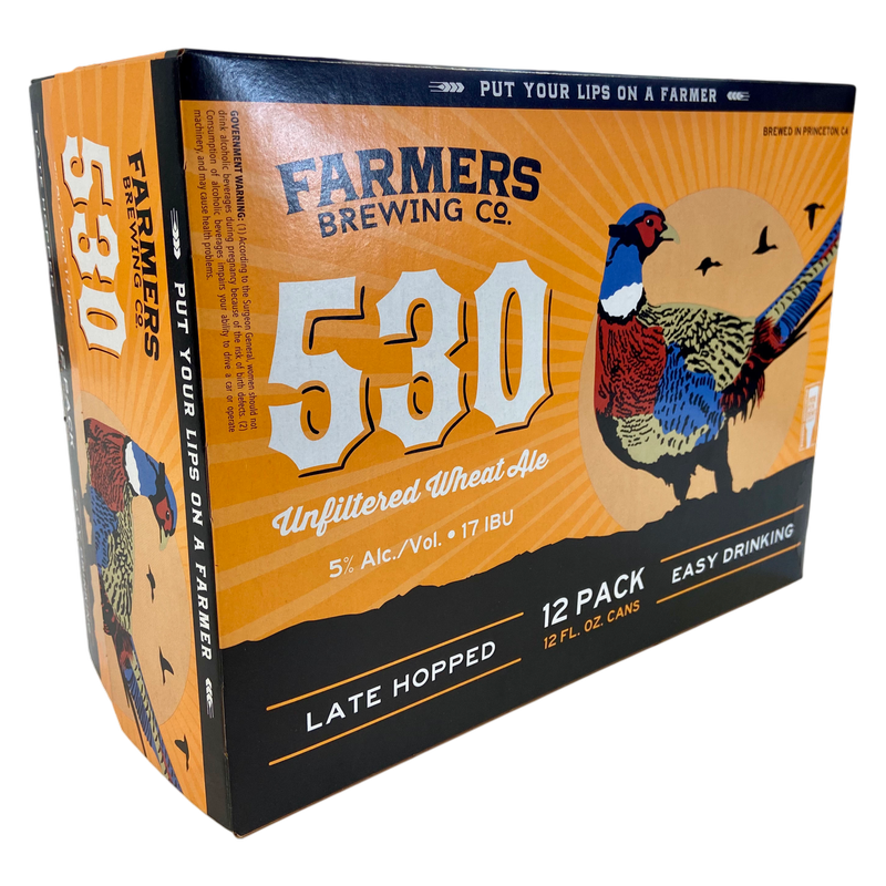 Farmers 530 Unfiltered Wheat (12PK 12 OZ)
