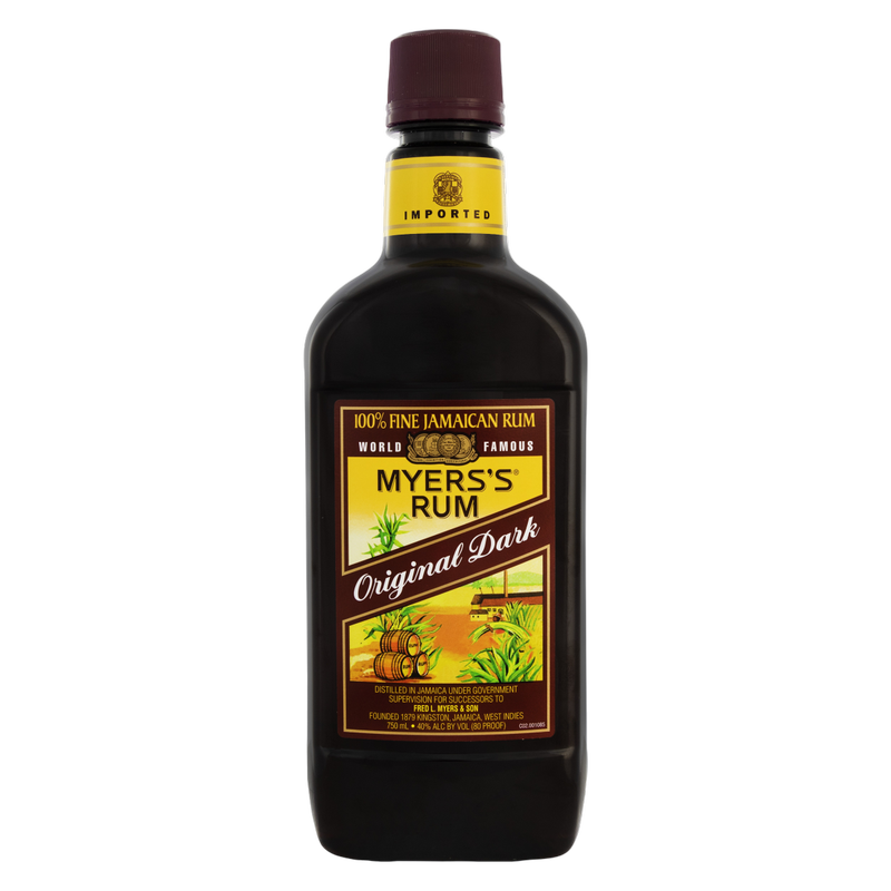 Myers's Dark Rum 750 ml PET - Myers's – BevMo!