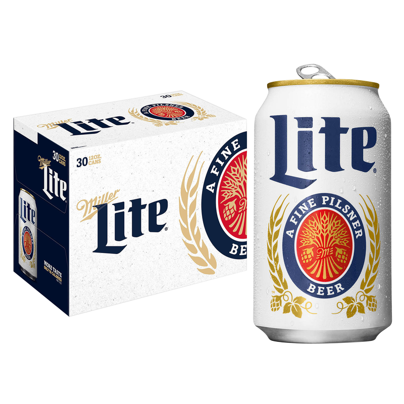 Miller Lite 30缶 12oz Miller Lite 30pk 12oz Can 4.2% ABV - Miller Lite – BevMo!