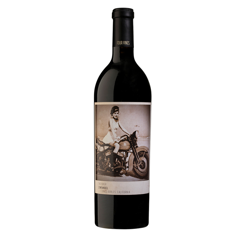 Four Vines Zinfandel Biker 750ml - Four Vines – BevMo!