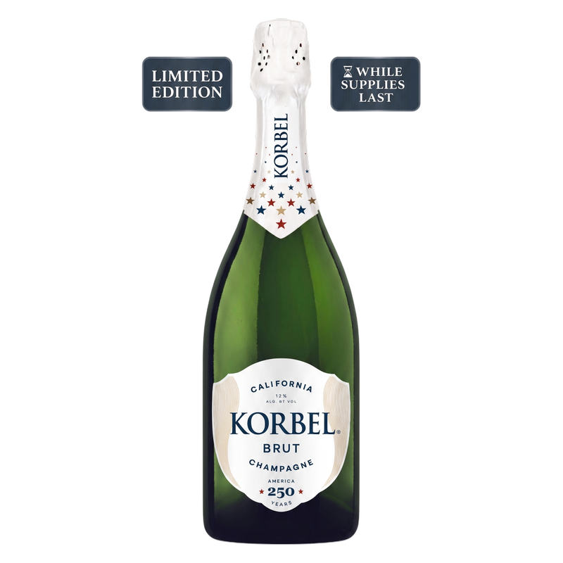 Korbel Brut California Champagne Sparkling Wine 750ml - Korbel