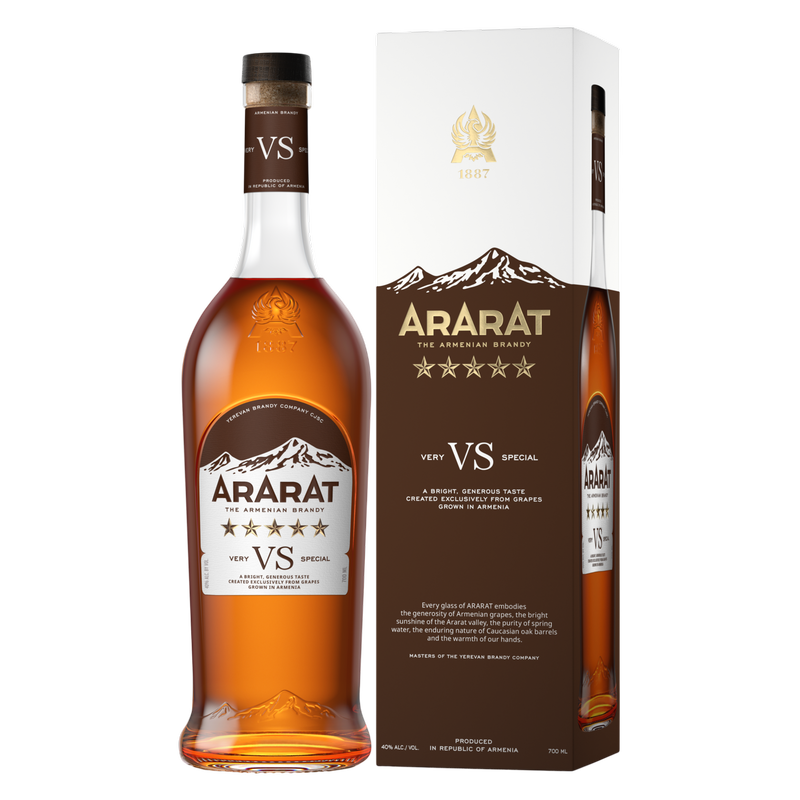 Ararat Armenia Brandy アララト アルメニアブランデー Ararat VS Brandy 700ml (80 Proof) - Ararat – BevMo!