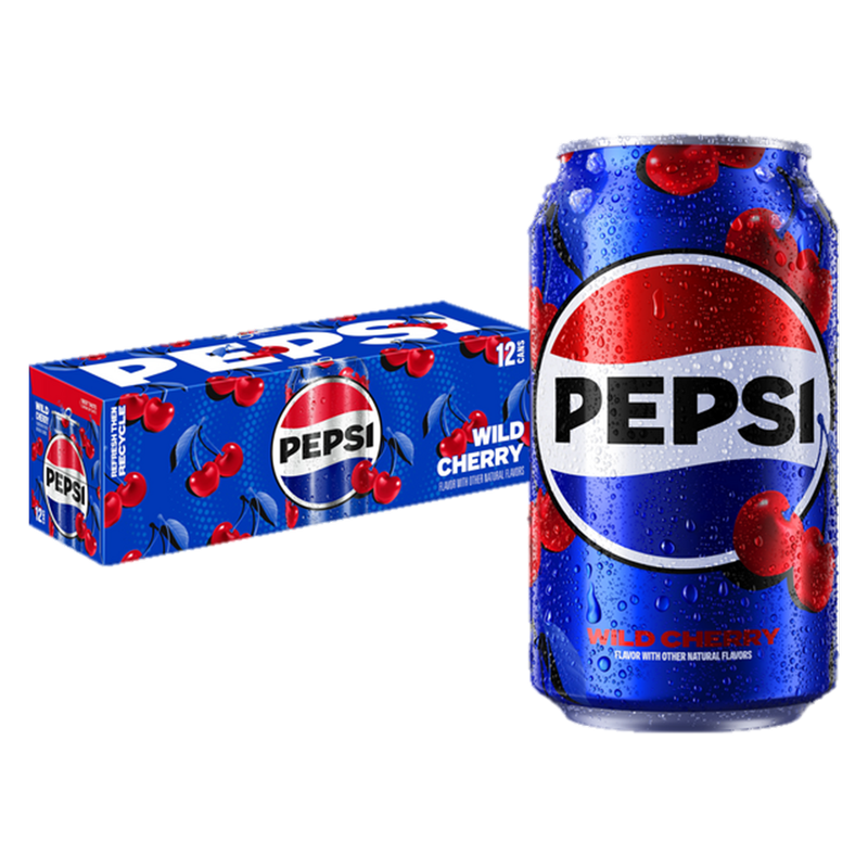 Pepsi Wild Cherry 12pk 12oz can Pepsi Wild Cherry 12pk 12oz can