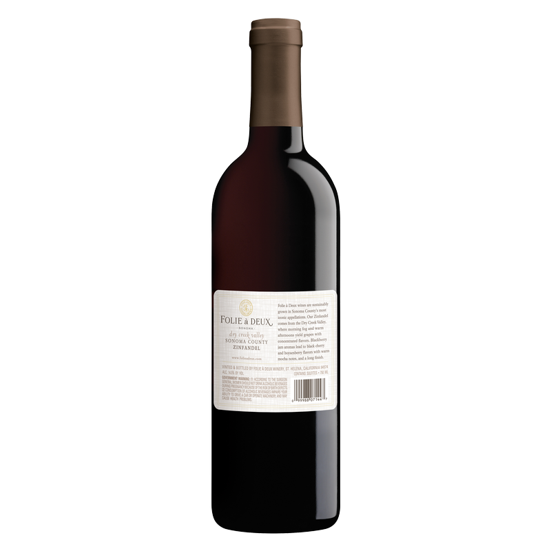 Folie a Deux Zinfandel 750ml