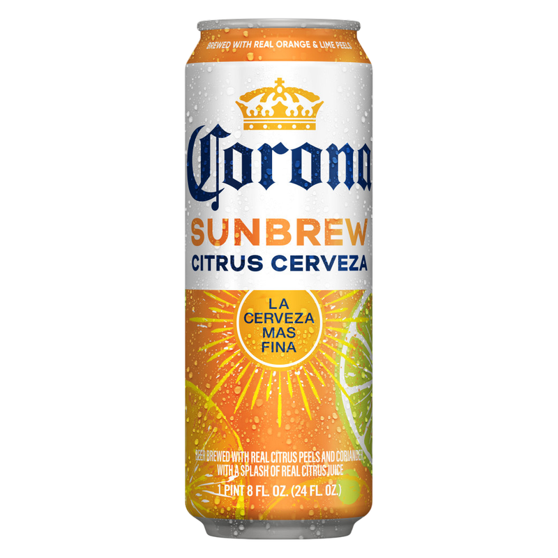 Corona Sunbrew Citrus 24oz Can 4.5% ABV - Corona – BevMo!