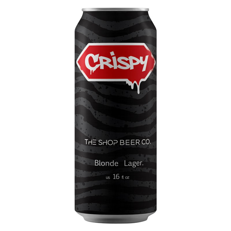 The Shop Beer Co. Crispy Blonde Lager 4pk 16oz Can