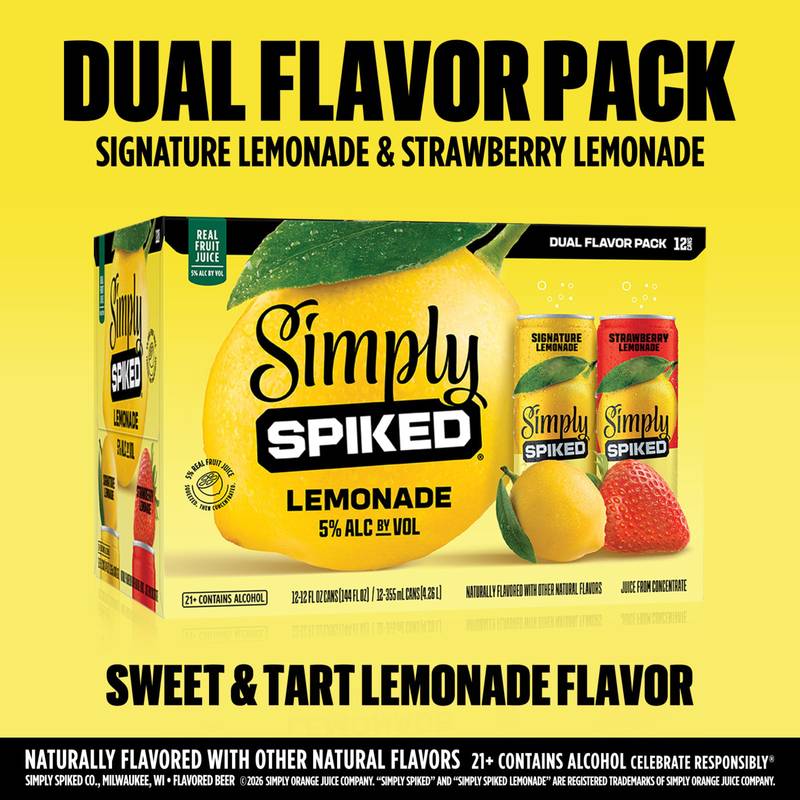 Simply Spiked Bold Variety Pack 12pk 12oz Can 8% ABV