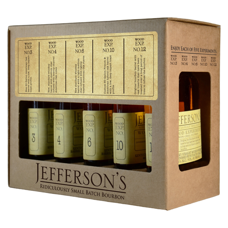 Jefferson's Wood Experiment Bourbon Mixed 5pk 200ml - Jefferson's