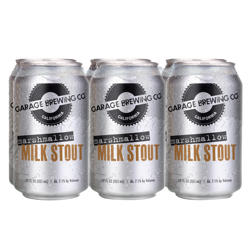 Garage Brewing Marshmallow Milk Stout 6pk 12oz Can - Garage – BevMo!