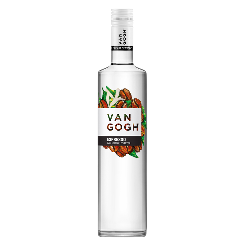 Vincent Van Gogh Espresso Vodka 750ml - Van Gogh – BevMo!
