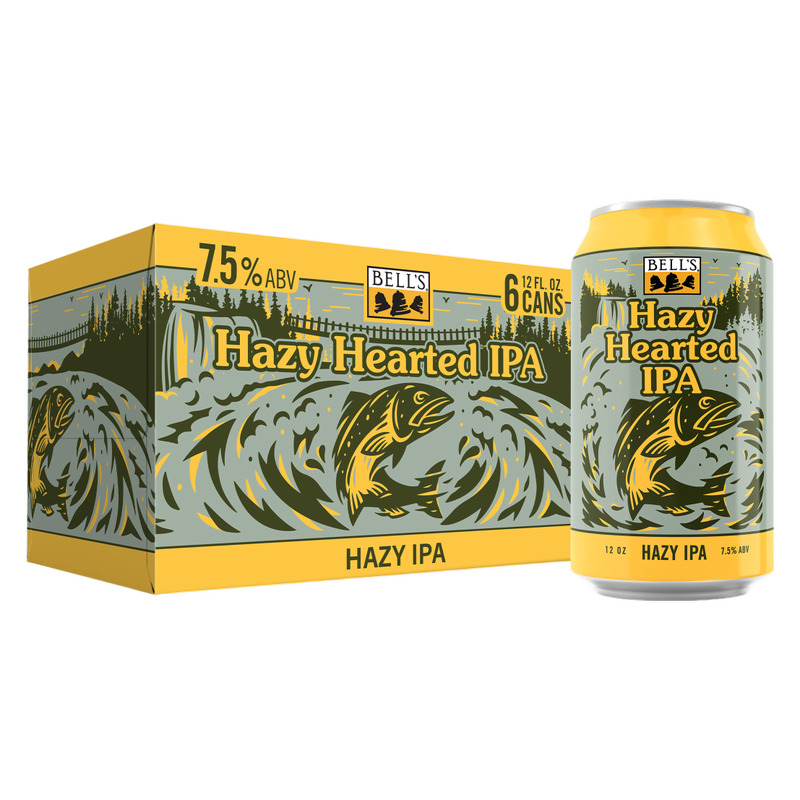 Bell's Hazy Hearted IPA 6pk 12oz 7.5% ABV - Bell's – BevMo!