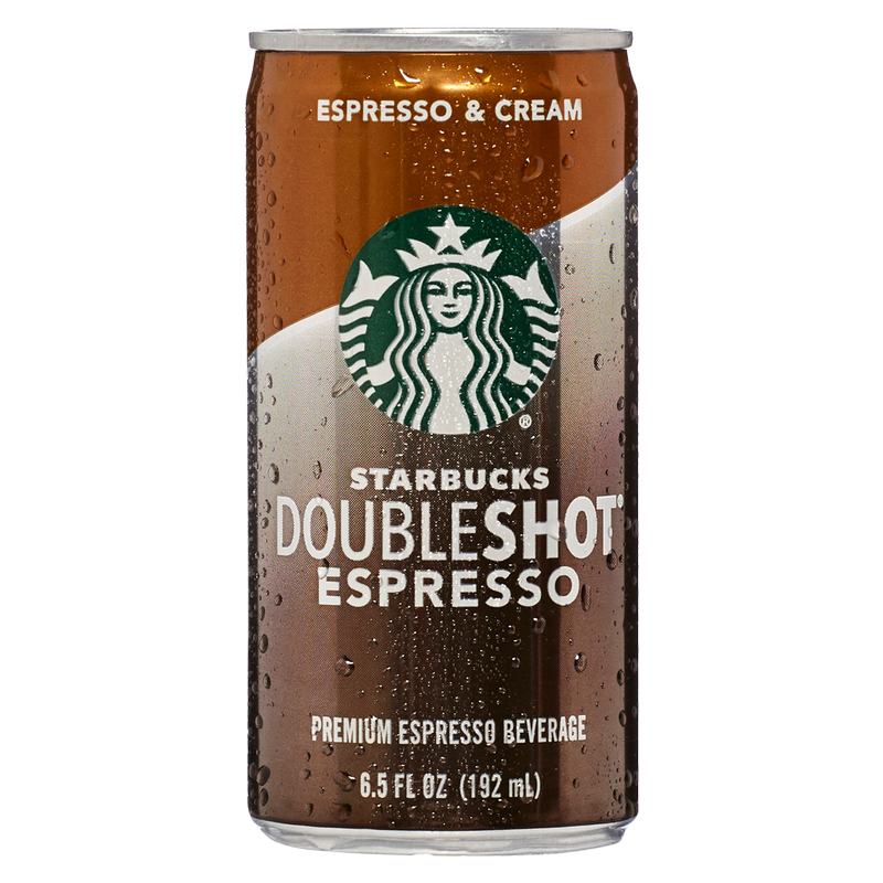 Starbucks Doubleshot Espresso 6.5oz Can - Starbucks – BevMo!