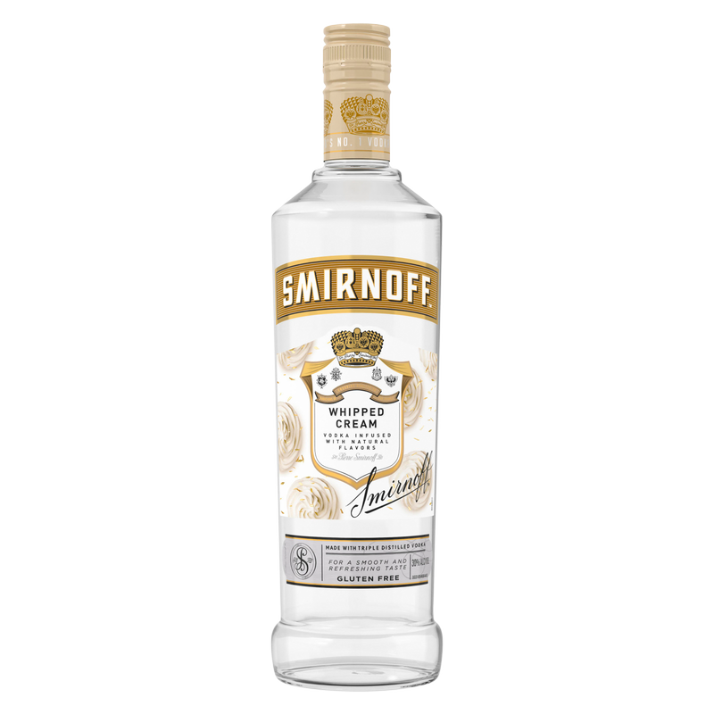 Smirnoff Whipped Cream Vodka 750ml