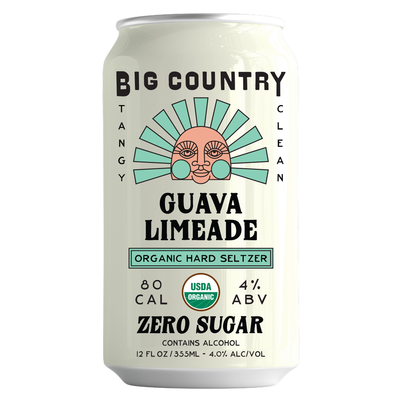 Big Country Guava Limeade Seltzer 6pk 12oz