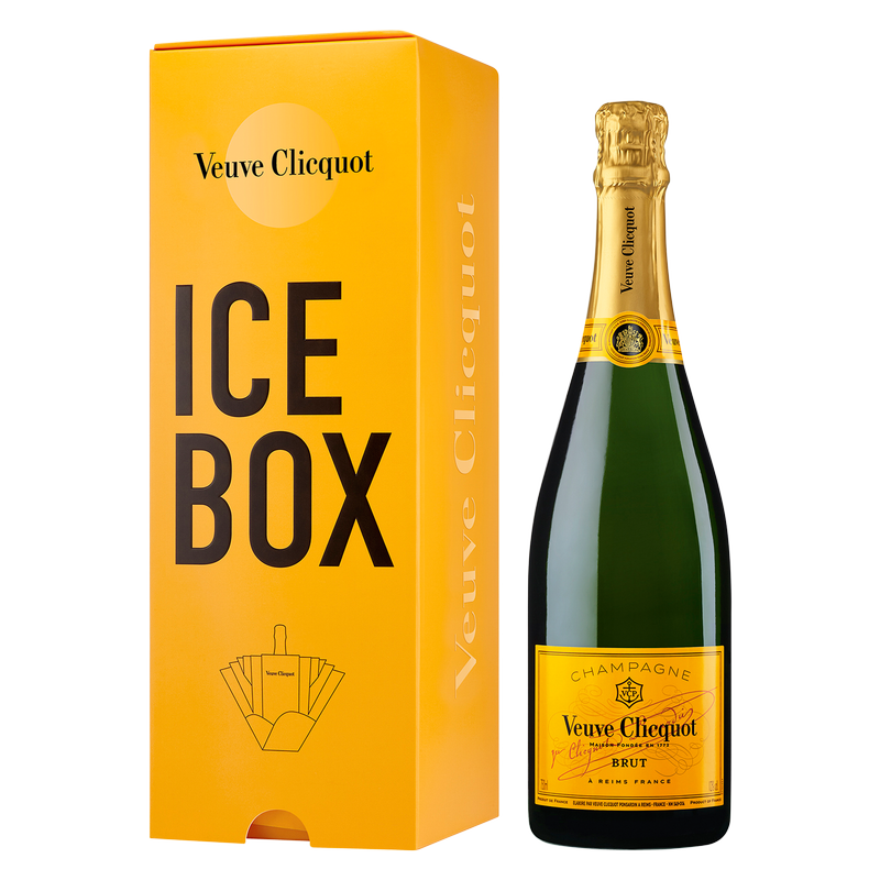 Veuve Clicquot Brut ギフトボックス入り Veuve Clicquot Brut Ice Box Gift 750ml - Veuve Clicquot – BevMo!