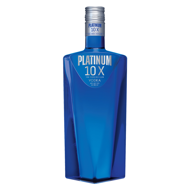 Platinum 10X Vodka 1.75L (80 proof)