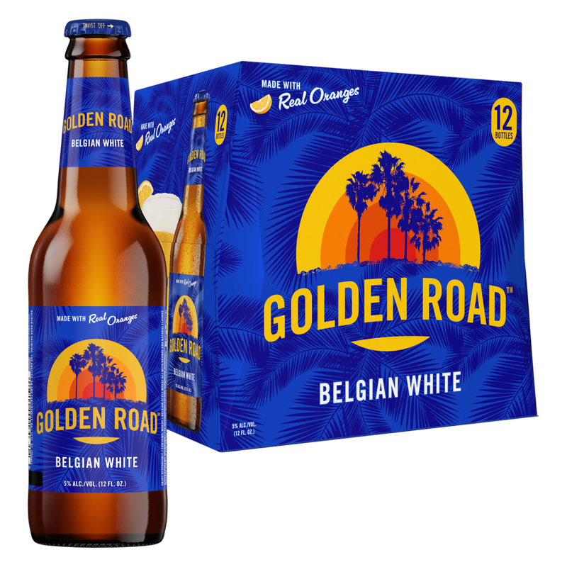 GOLDEN RD BELGIAN WHITE 12PKB (12PKB 12 OZ) - Golden Road – BevMo!