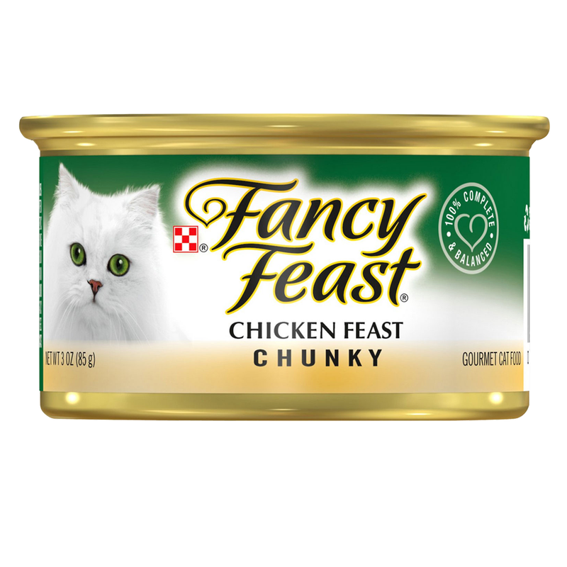 Purina Fancy Feast Chunky Chicken Feast Cat Food 3oz