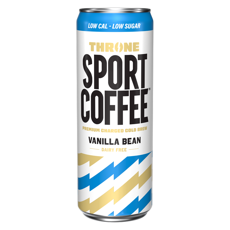 Throne Sport Coffee Vanilla Bean Coffee 11oz Can - Throne SPORT