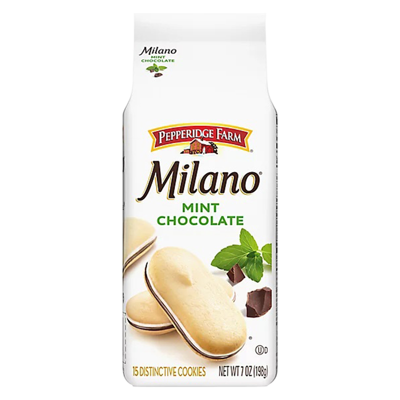 Milano Mint Chocolate Cookies 7oz - Milano – BevMo!